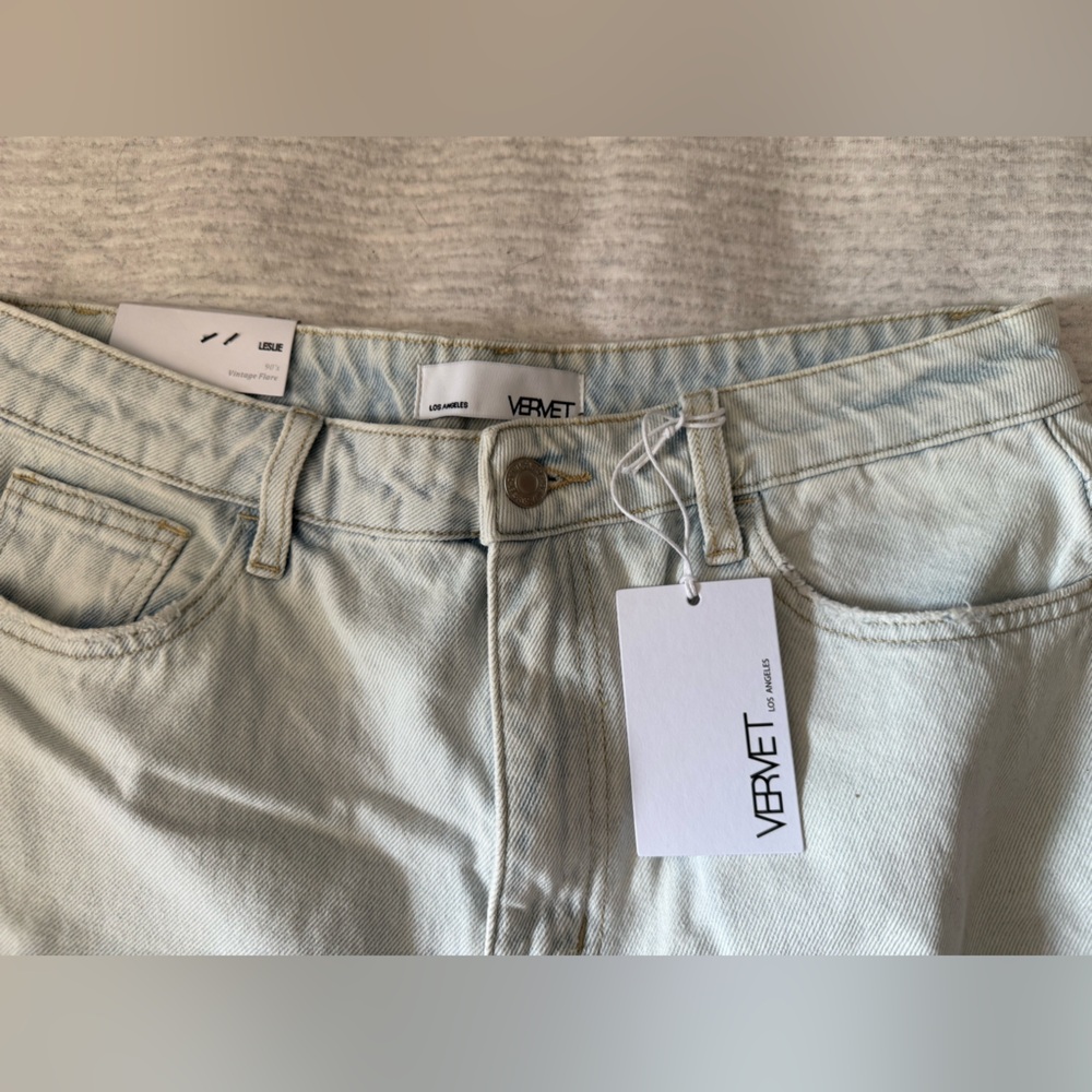 Vervet Light Wash Denim Jeans